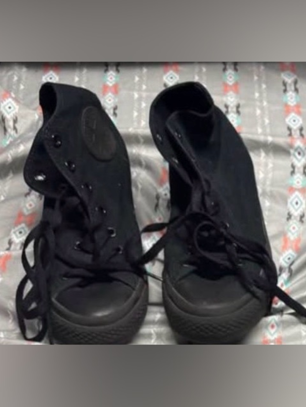 Converse Black High-Top Chuck Taylors